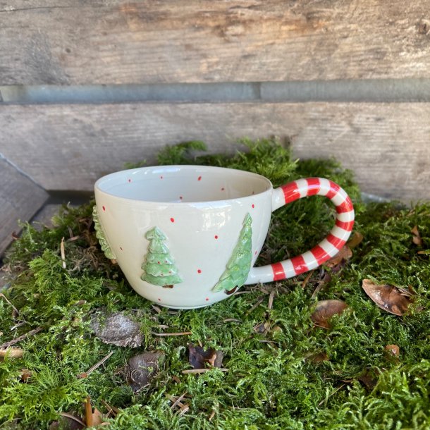Julekop med juletrer