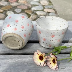 Kopper med orange dots