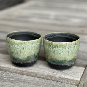 Kopper i smuk gr�n glasur