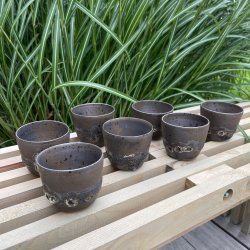 Kopper i smuk mat glasur