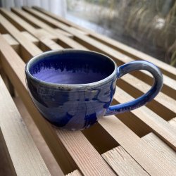 Kop i smukke syren og bl� nuancer