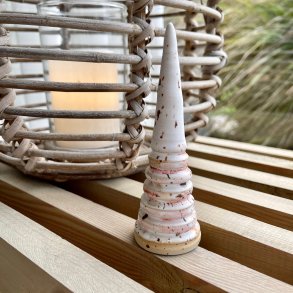 Juletr� i hvid og lyser�d