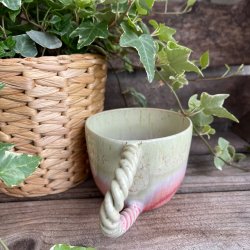 Kop med snoet hank, sorbet