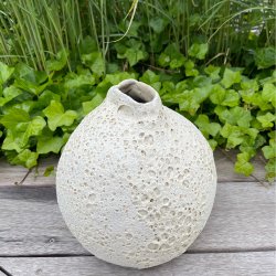 Krukke med kraterglasur