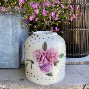 Vase med smukke billeder