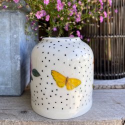 Vase med smukke billeder