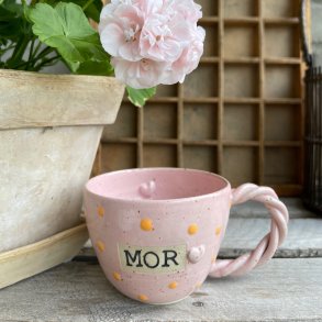 Mor kop i Pippi Langstr�mpe farver