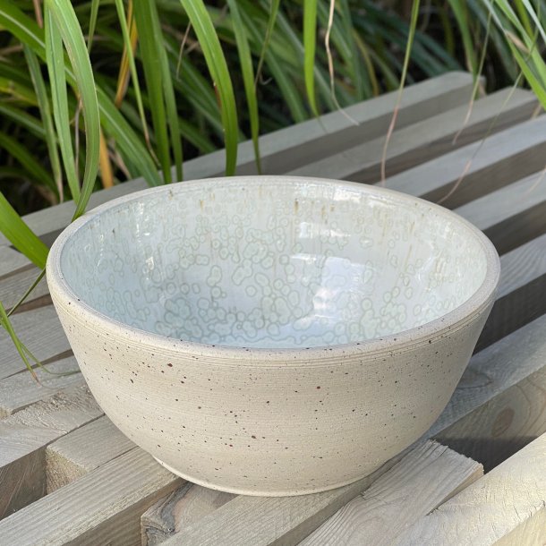 Sk�l med den smukke krystalglasur