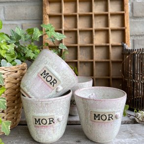 Mor kop i lyser�de krystaller