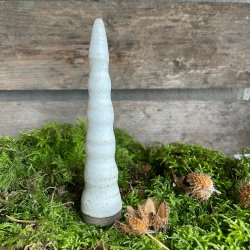 H�jt juletr�, hvid