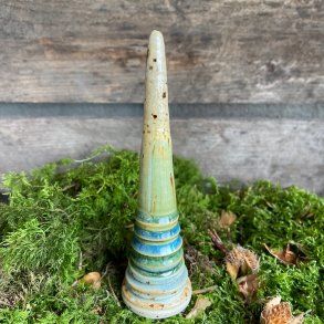 Juletr� i smukke gr�nne og bl� nuancer