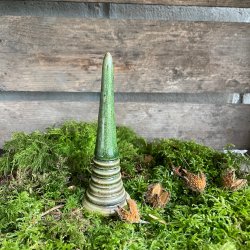 H�jt juletr� i smuk gr�n glasur