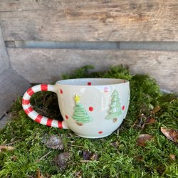 Julekop med 5 sm� juletr�er