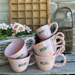 Mor kop i Pippi Langstr�mpe farver