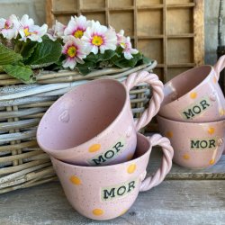 Mor kop i Pippi Langstr�mpe farver