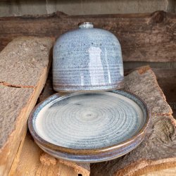 Keramik klokke til sm�r, ost eller andet