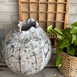 Krukke i smuk glasur