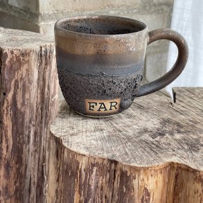 FAR kop i r� glasur