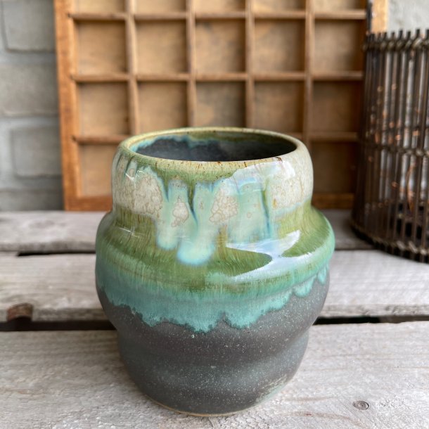 Vase i smukke gr�nne nuancer