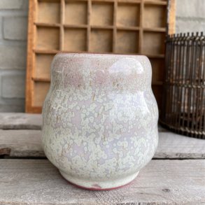 Vase med de smukke krystaller