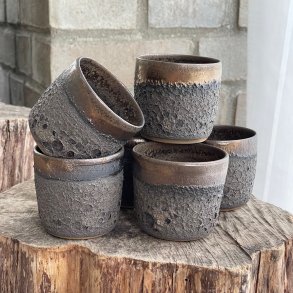 Espressokop i r� glasur