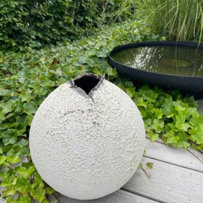 Stor krukke i kraterglasur