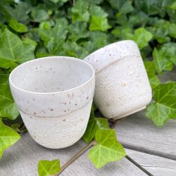 Kopper i smuk krater glasur