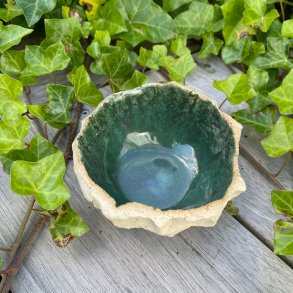 Unika sk�l i den smukkeste gr�nne farve