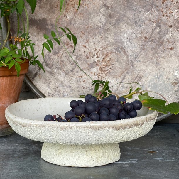 Keramikopsats i smuk kraterglasur