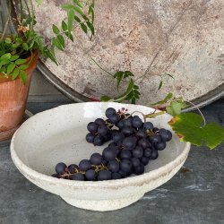 Keramikopsats i smuk kraterglasur