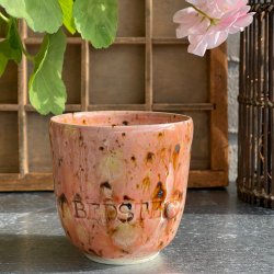 Bedste,  kop i smuk glasur