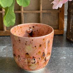 Bedste,  kop i smuk glasur