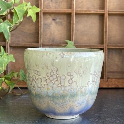 Cappuccino kop i smuk glasur