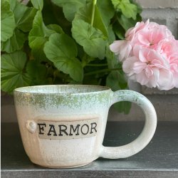 Farmor kop med hjerter