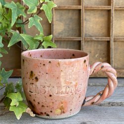 Kop med teksten � ELSKLING� 