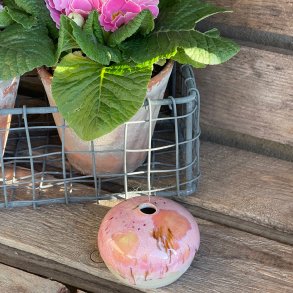 Vase i glasuren Flower Power