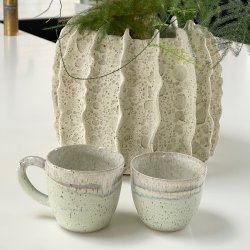 Morgenmadss�t i lysebl� og de lyse krystaller