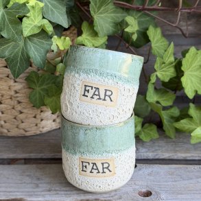 Far Cortado i smuk gr�n krystal