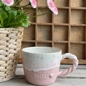 MOR kop i creme og lyser�de nuancer