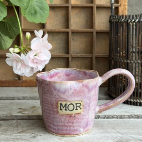 Mor kop i blomsterform