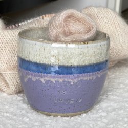 Garnsk�l i syren og de smukke lyse krystaller