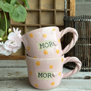 Mor kop i Pippi Langstr�mpe farver