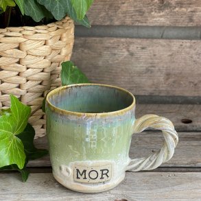 Mor kop i gr�nne nuancer