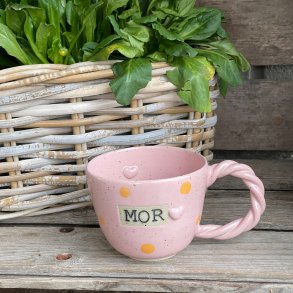 Mor kop i Pippi Langstr�mpe farver