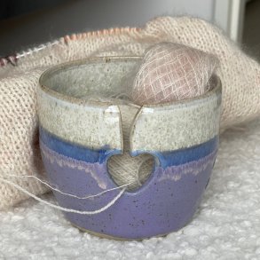 Garnsk�l i syren og de smukke lyse krystaller