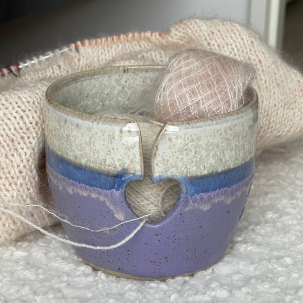 Garnsk�l i syren og de smukke lyse krystaller