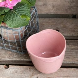 K�rlighedskop i smuk blank lyser�d glasur