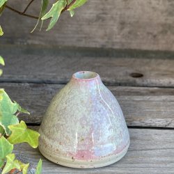 Mindre vase i de smukke krystaller